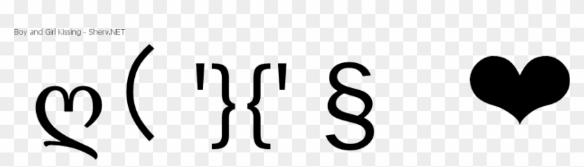 Boy And Girl Kissing Inverted - Boy And Girl Kissing Inverted #961188