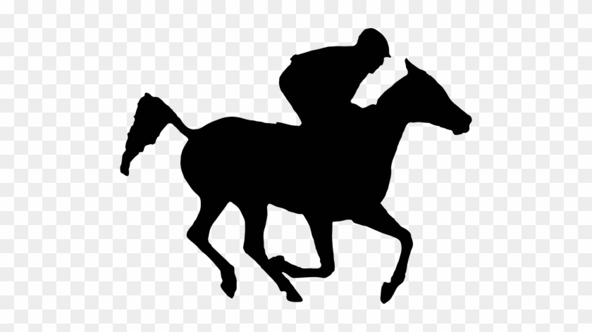 Cheval Arabe De Course - Race Horse Silhouette #961207