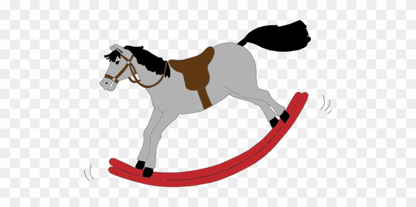 Clipart Vectoriels De Cheval À Bascule - Cheval A Bascule Clipart #961231