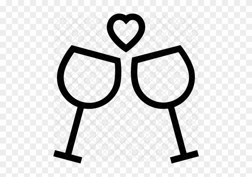 Cheers Icon - Wedding Toast Clipart Free #961247