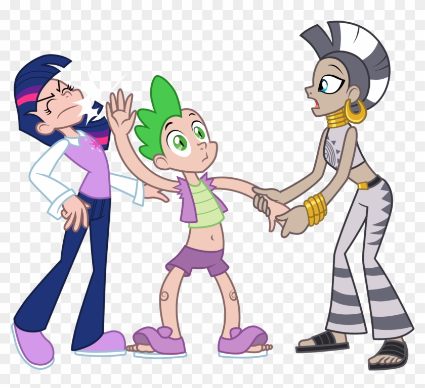 Twilight, Spike, And Zecora By Trinityinyang - Twilight, Spike, And Zecora By Trinityinyang #961256