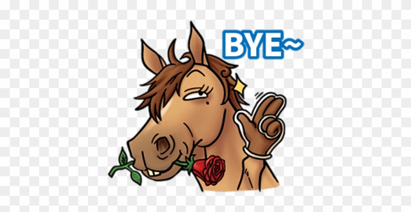 Crazy Horse Clipart - Cartoon #961276