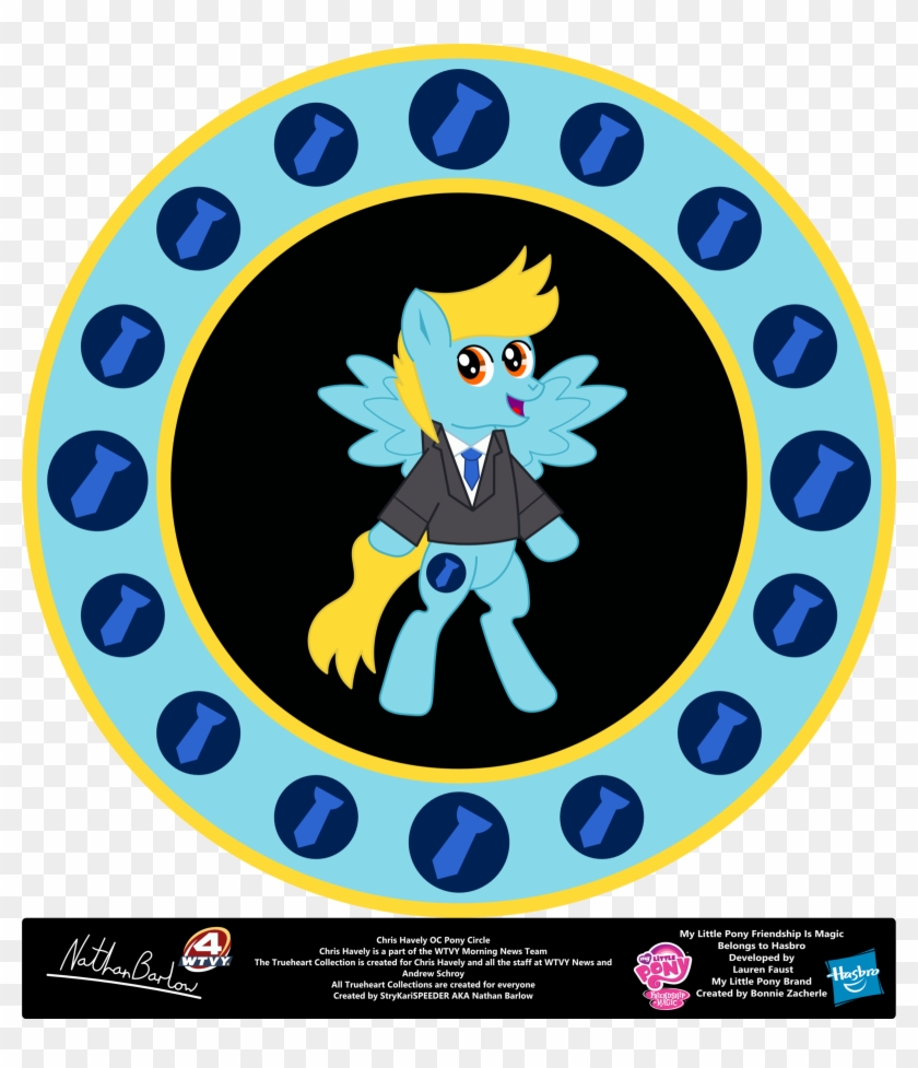 Chris Havely Oc Pony Circle By Strykarispeeder - Shades In Color Wheel #961283
