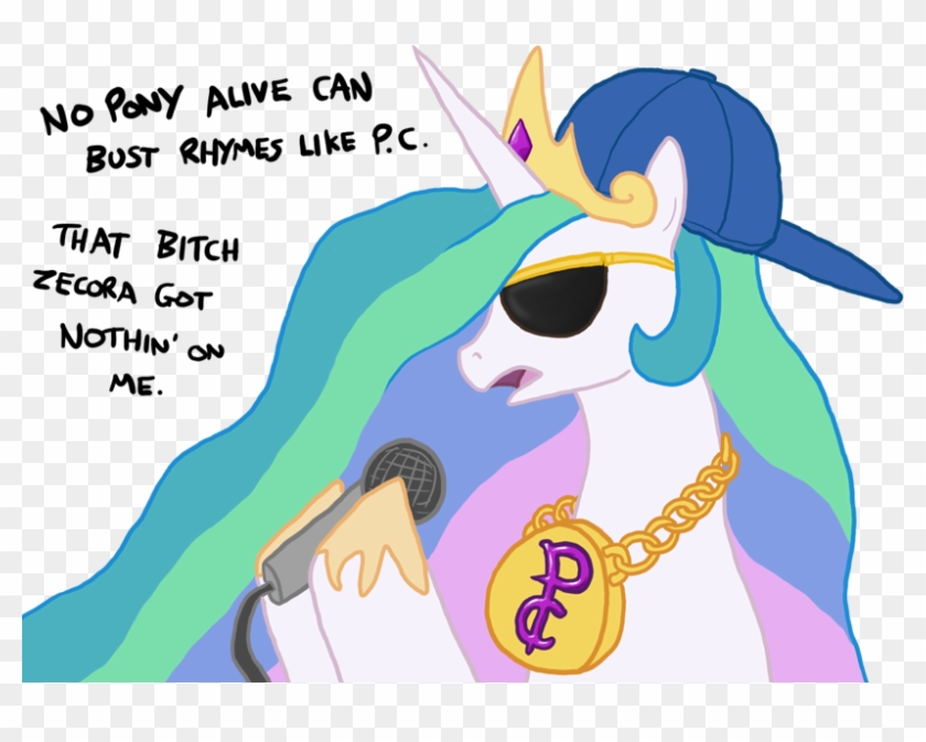 No Pony Alive Can Bust Rhymes Like Pc - Rap Battle On Paper #961285