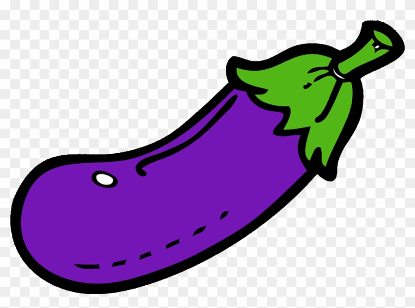 Eggplant Clipart Color Purple - Eggplant Clipart Png #961332