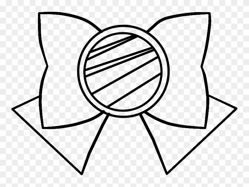 Sailor Moon Clipart Compact Transparent - Sailor Moon Coloring Bow #961359