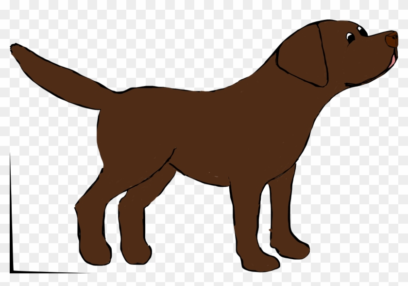 Chocolate Lab Cartoon #961442