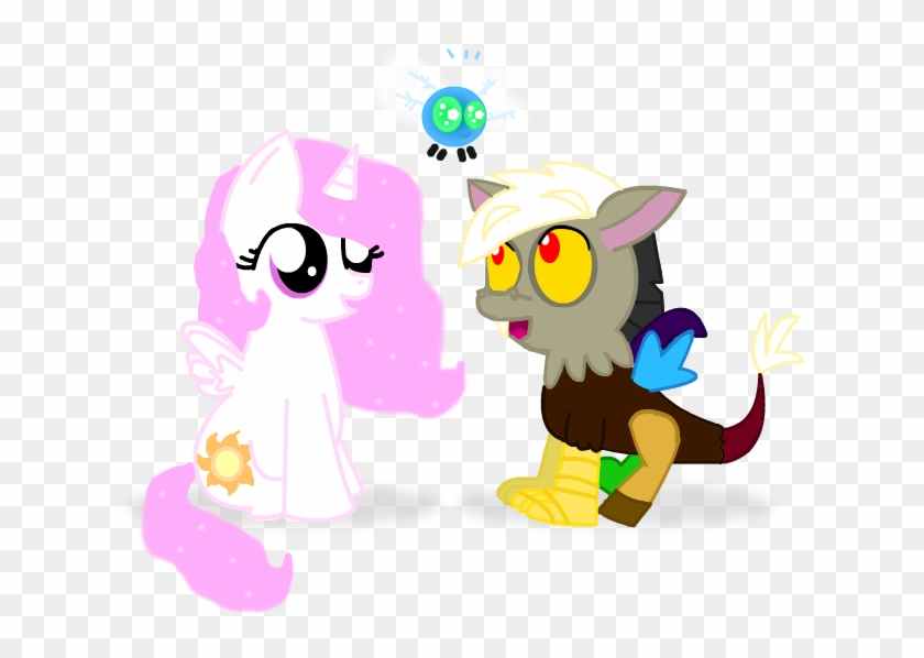 Baby Celestia And Discord - Princess Celestia #961449