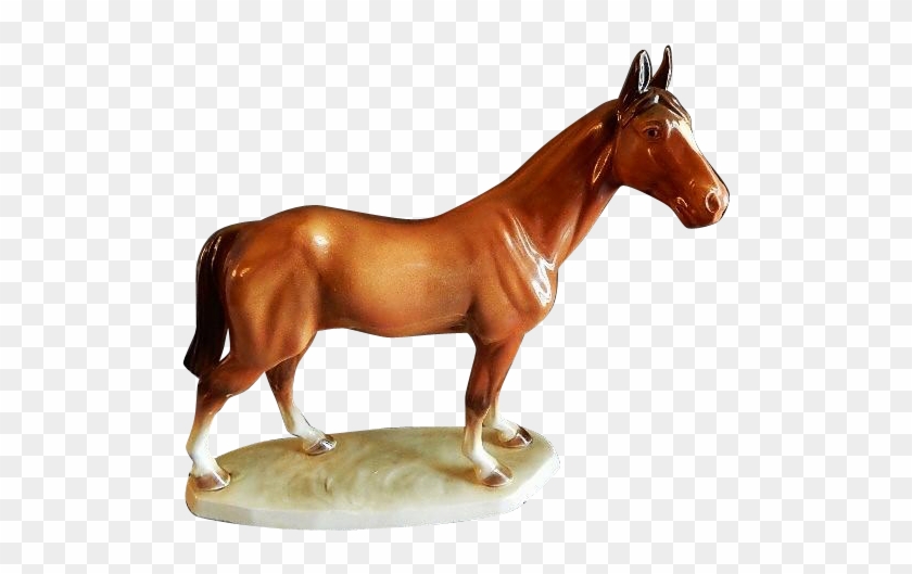 Katzhutte/hertwig Porcelain Sorrel Horse Figure - Sorrel #961489