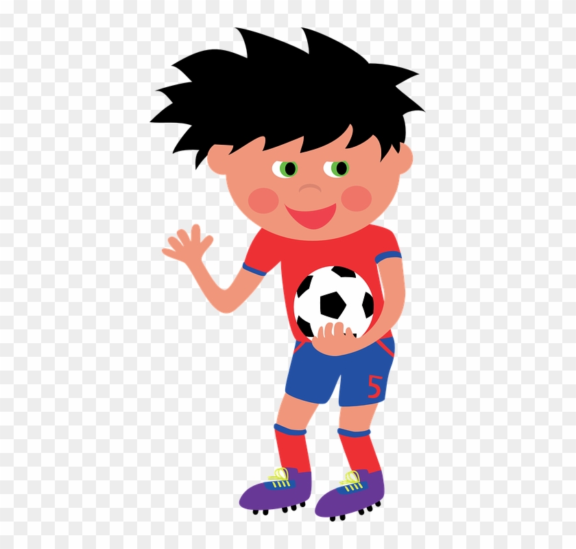 Cute Soccer Cliparts 13, Buy Clip Art - Chłopak Z Piłką #961496