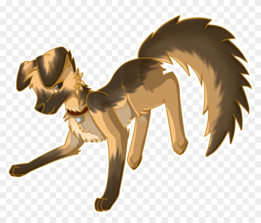 Mean Cartoon German Shepherd Download - Anime German Shepherd Puppy #961513