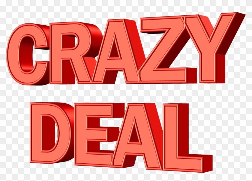 Crazy Clipart Transparent - Deal Png #961571