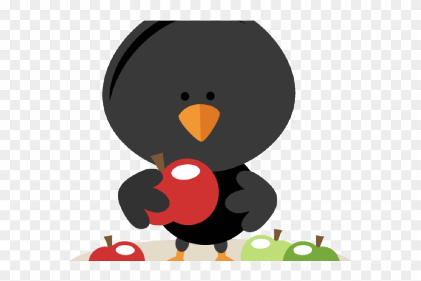 Crow Clipart Cute Baby - Clip Art #961594