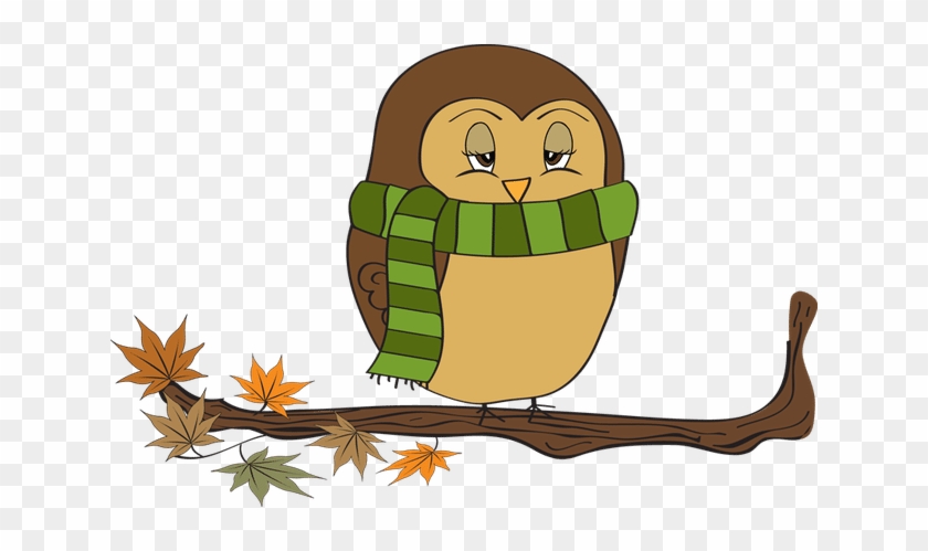 Colorful Clip Art For The Fall Season Fall Owl Male - Clip Art - Free...