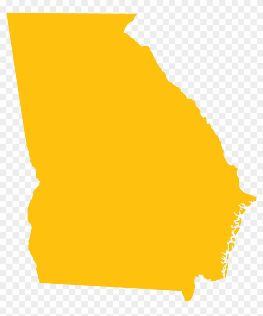 Clipart Georgia State Outline Rh Openclipart Org Washington - Georgia Png #961643