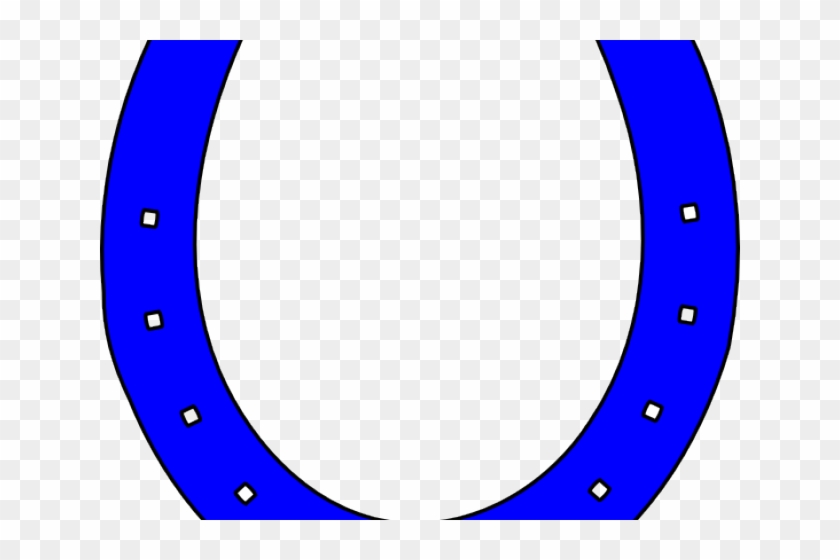 Horseshoe Clipart Blue Horseshoe - Sartoria #961659