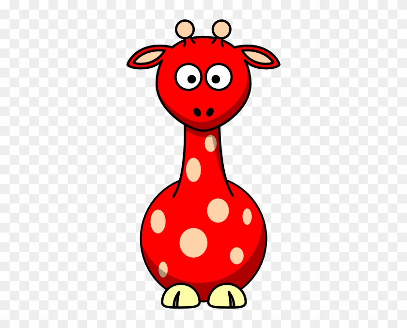 Red Giraffe Clip Art At Clker - Clip Art #961661