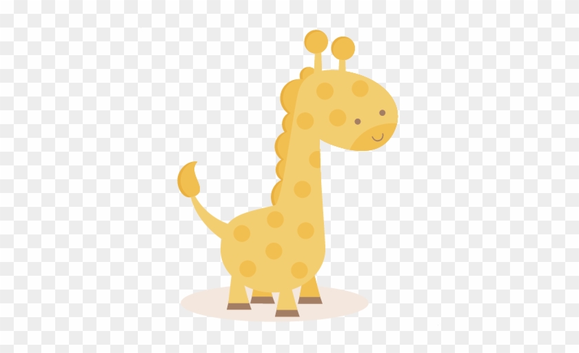 Cute Giraffe Svg Scrapbook Cut File Cute Clipart Files - Giraffe #961666