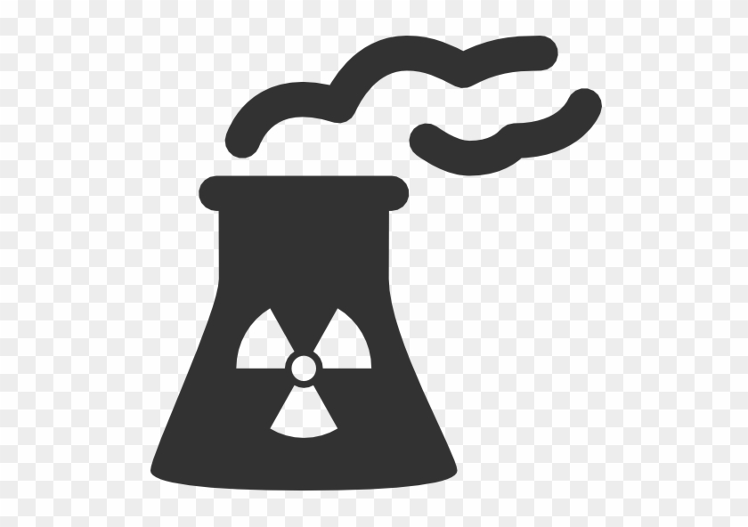 Nuclear Clipart Nuclear Reactor - Nuclear Power Plant Icon #961853