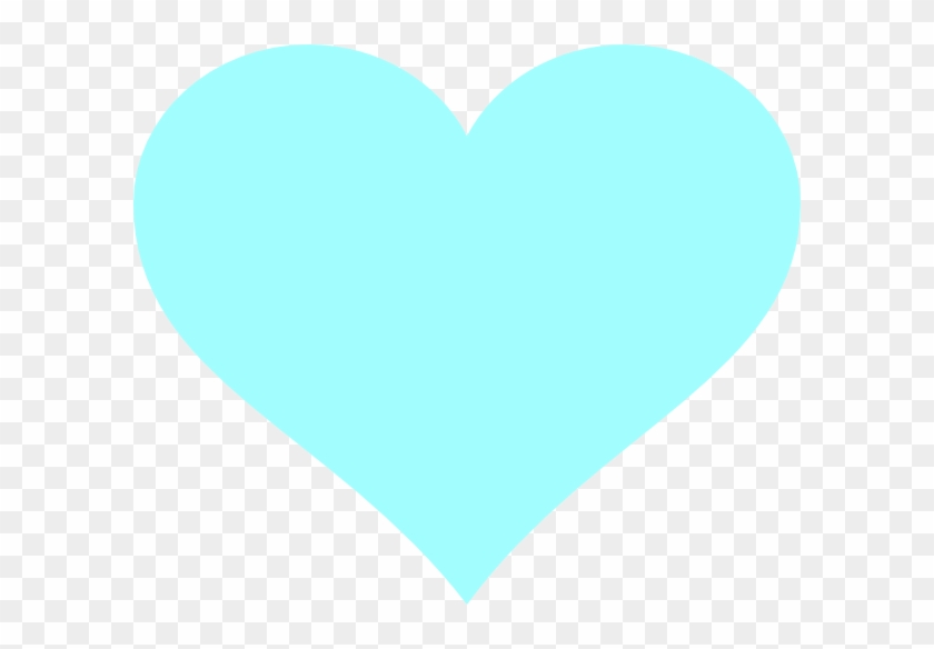 Graphics For Blue Heart Png Graphics - Light Blue Heart Transparent Background #961861