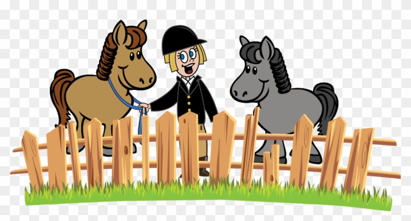 Cartoon Horse Clipart - Horse Riding Clipart Png #961904