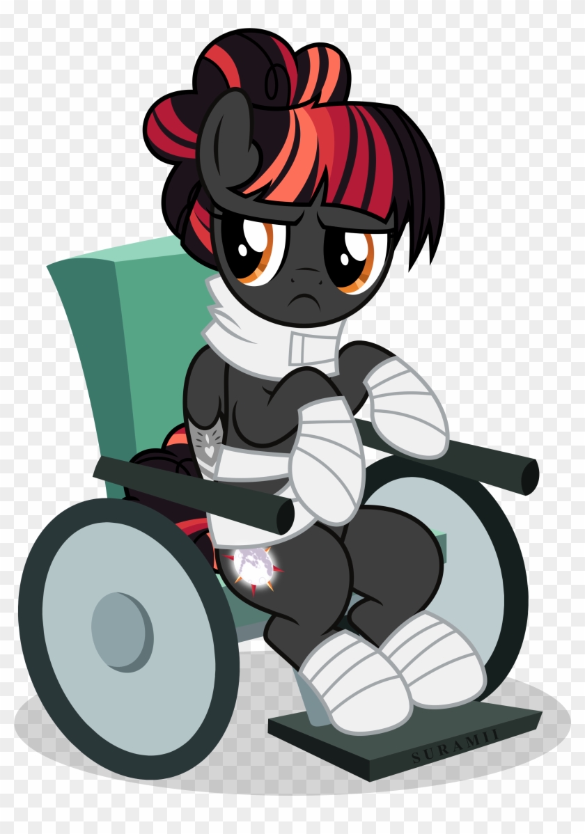 Suramii, Bandage, Female, Injured, Mare, Oc, Oc - Cartoon #961918