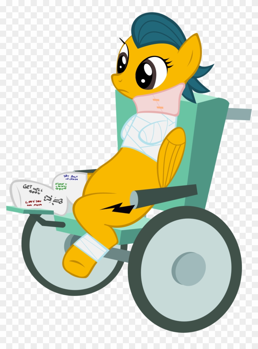 Nursey, Bandage, Cast, Derpibooru Exclusive, Hospital, - Cartoon #961939