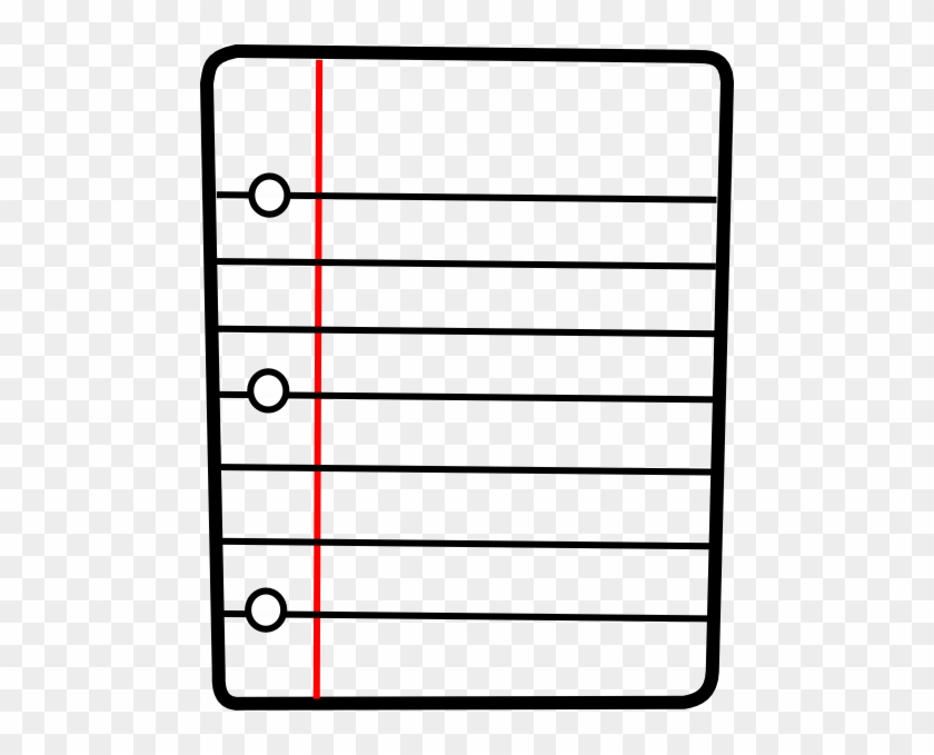 Clip Art Construction Paper Clipart - Lined Paper Clip Art #961952
