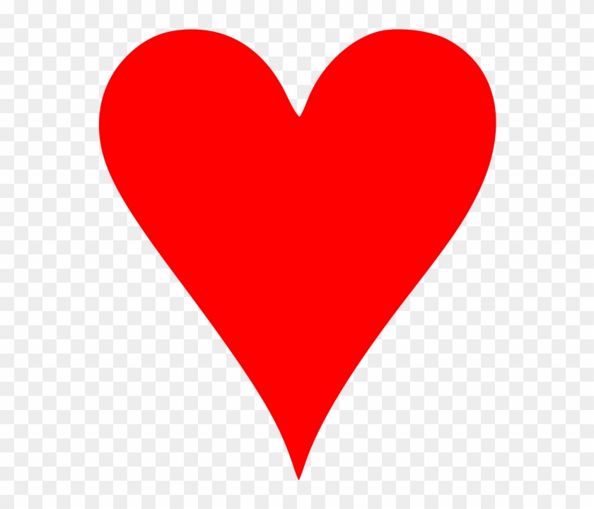 File - Card Heart - Svg - Love Heart #962529