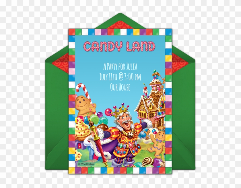 One Of Our Favorite Free Birthday Party Invitations, - American Crafts Stickers Hasbro Candyland Characters #962584