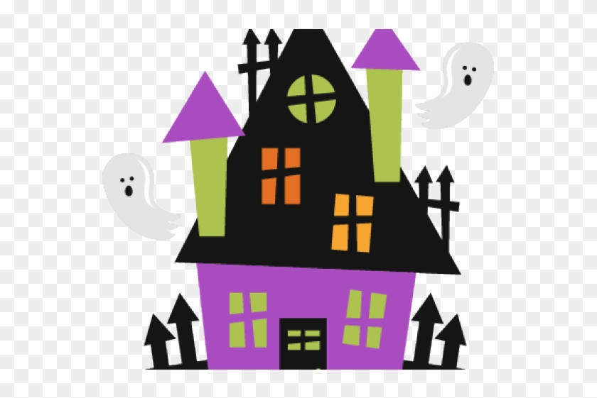 Haunted Houses Clipart - Clip Art #962613