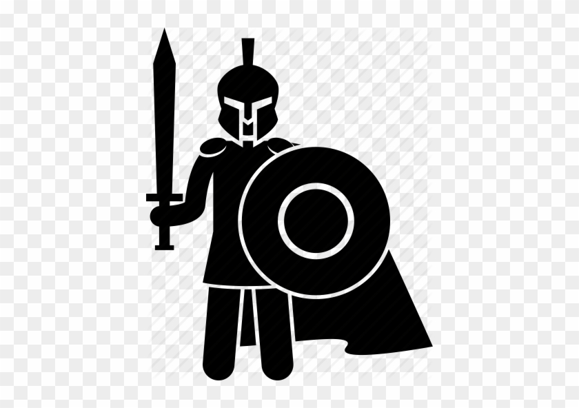 Trojan War Horse Greek Rome Warrior Troy Sparta Spartan - Warrior Icon #962653