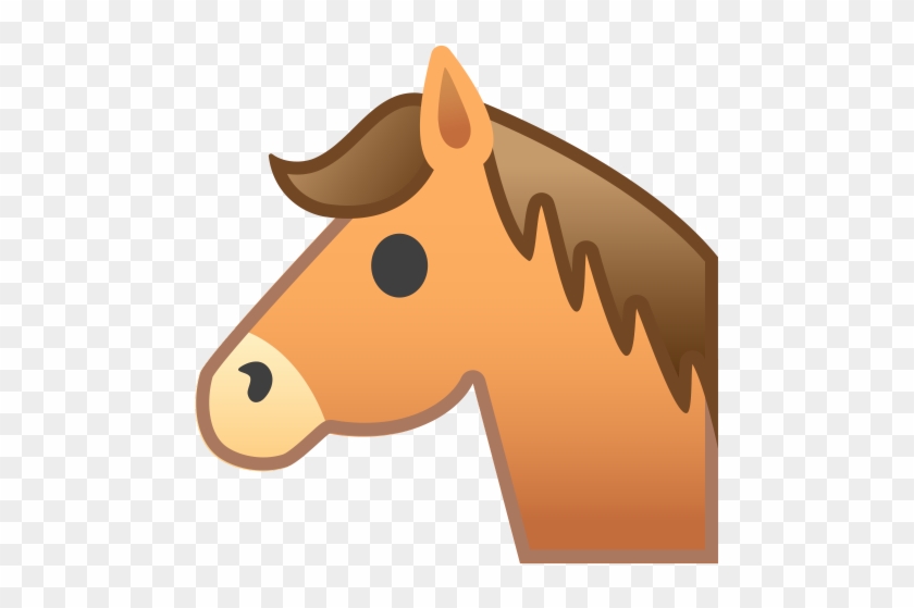22226 Horse Face Icon - Horse Emoji Png #962682