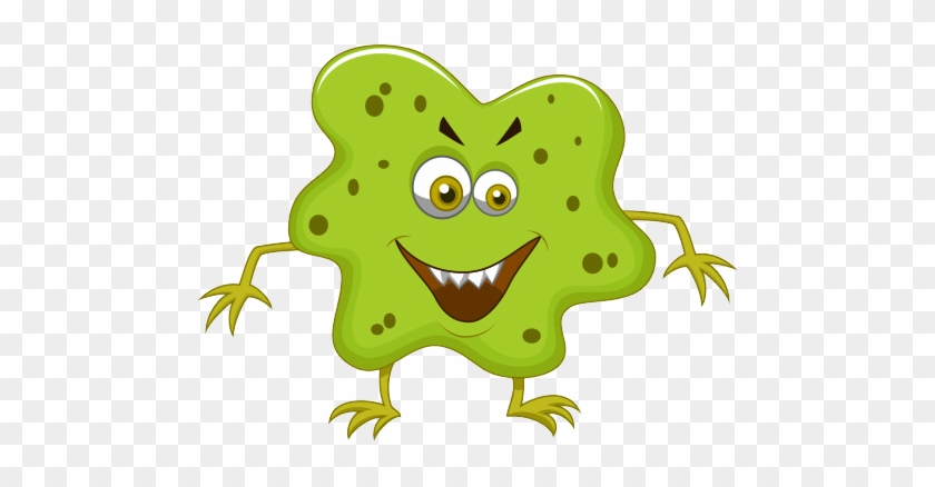 Virus Png - Bacteria Cartoon Png #962782