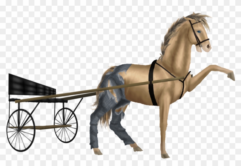 Cart Horse Tf - Horse And Buggy #962818