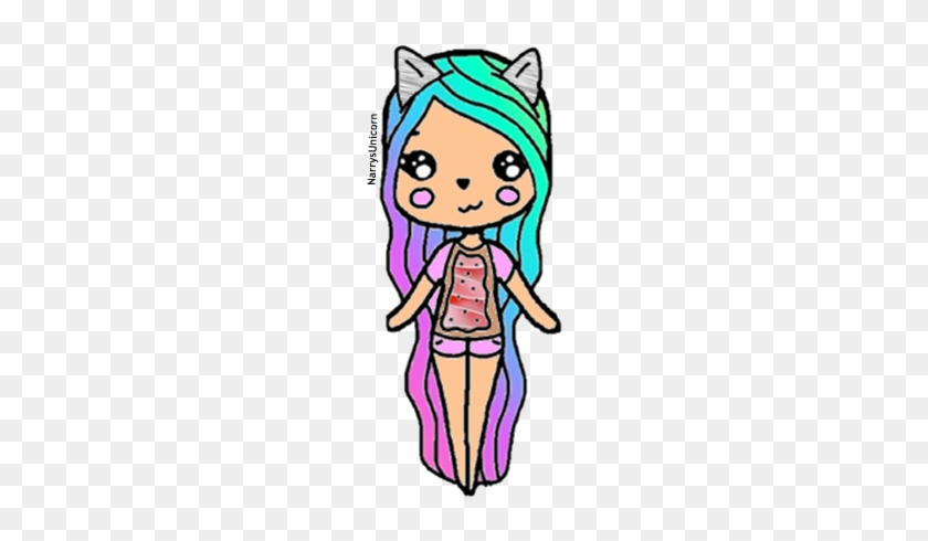 Nyan Cat Girl Instagram Chibi Png By Narrysunicorn - Chibi #962947