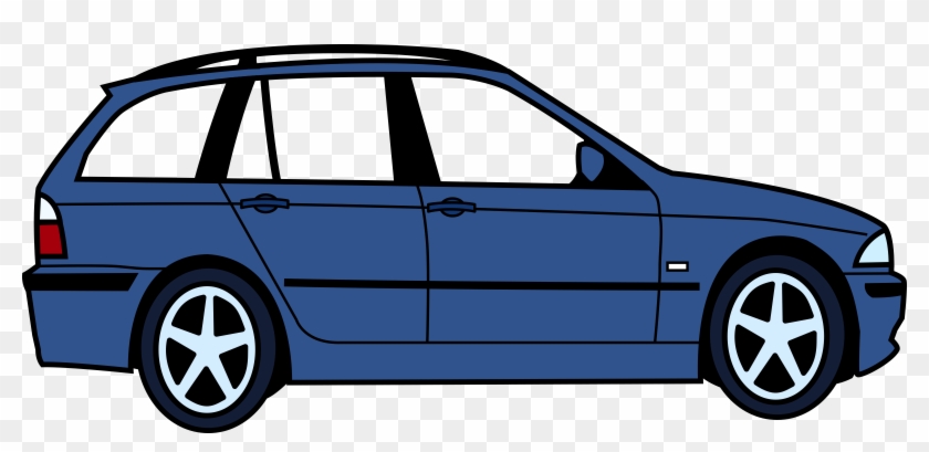 Bmw Touring Png Clipart - Cartoon Car Side View #962950