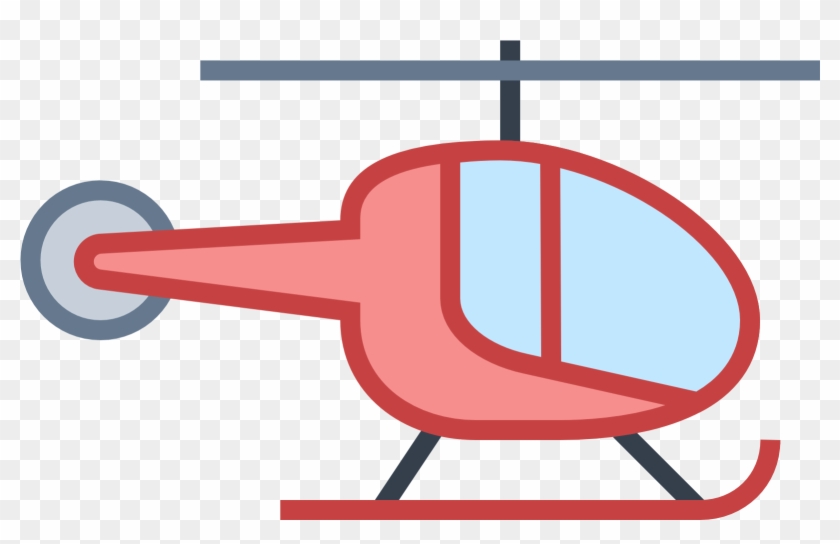 Helicopter Icon Png Clipart - Helicopter Clipart #962954