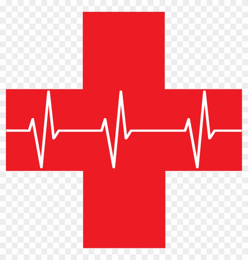 Clip Art Red Cross Medium Size - Cruz Vermelha Desenho Png #963026