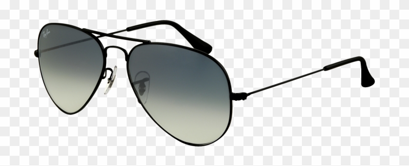 Clipart Info - Ray Ban 3025 Aviator Large Metal (size 55mm) Black #963048