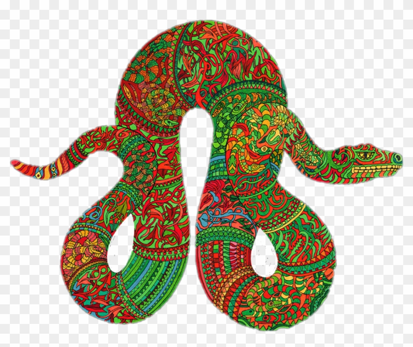 Trippy Psychedelic Snake Snakes Reptiles Reptile - Trippy Psychedelic Snake Snakes Reptiles Reptile #963063