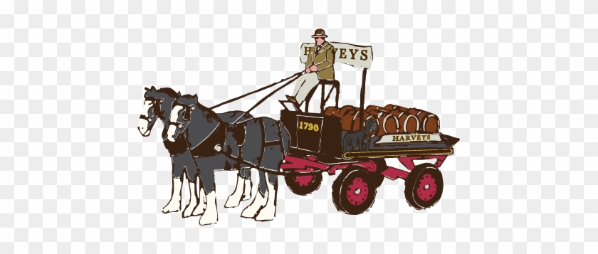 Horse & Dray - Dray Horse And Cart #963070