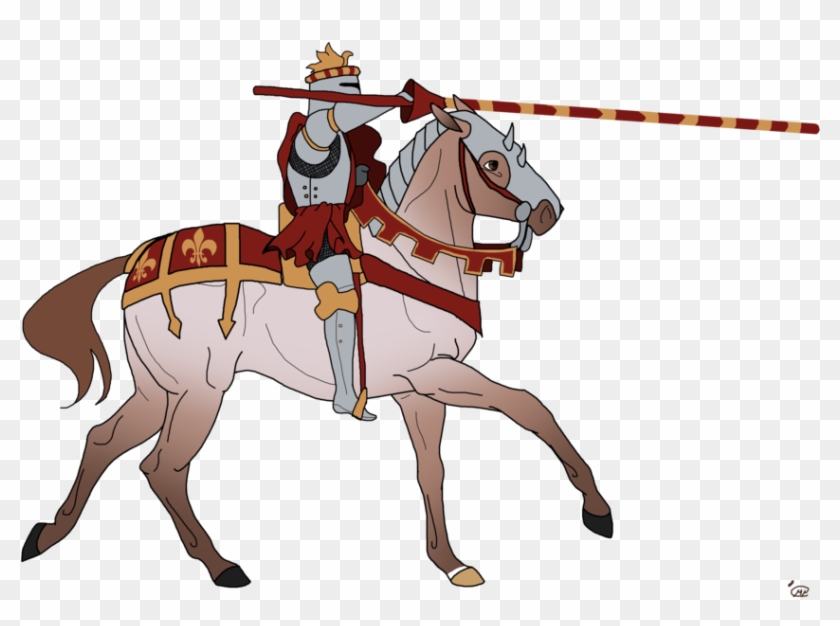 28 Collection Of Jousting Horse Drawing - Jousting Knight Png #963136