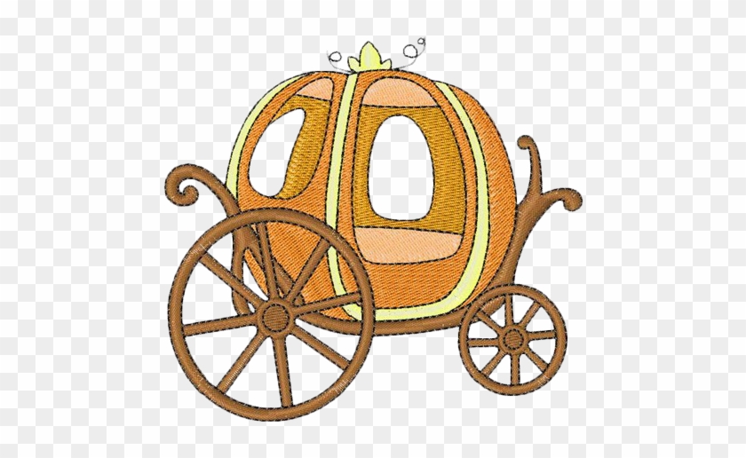 Bicycle Mountain Bike Doll Cogset Toy - Pumpkin Carriage Embroidery Design #963177