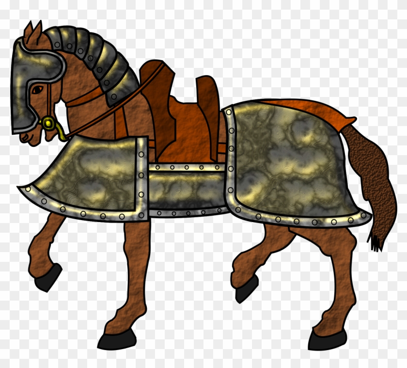 Horse - Horse With Armor Png #963181