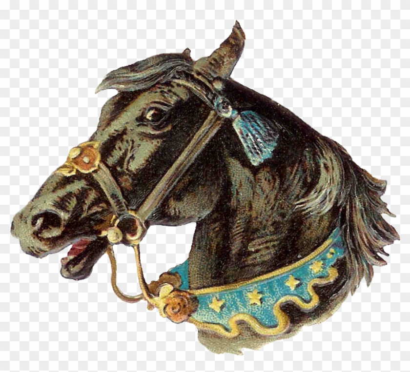 Horse Bridle Cliparts - Vintage Horse Png #963186