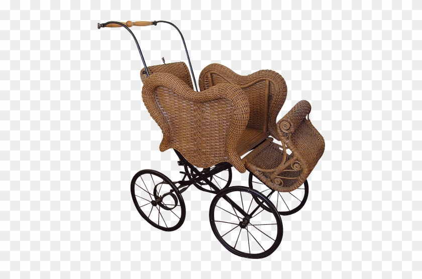 antique victorian baby carriage