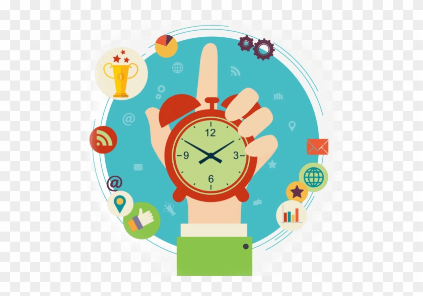 Information Technology Service Provider - Time Management Time Clipart #963335