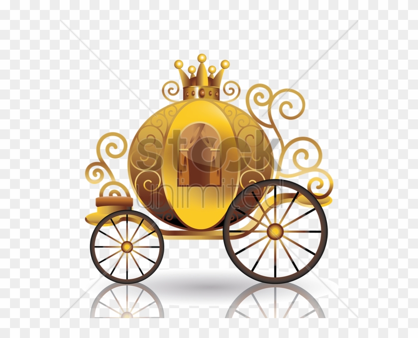 Golden Carriage Vector Graphic - Golden Carriage Vector #963348