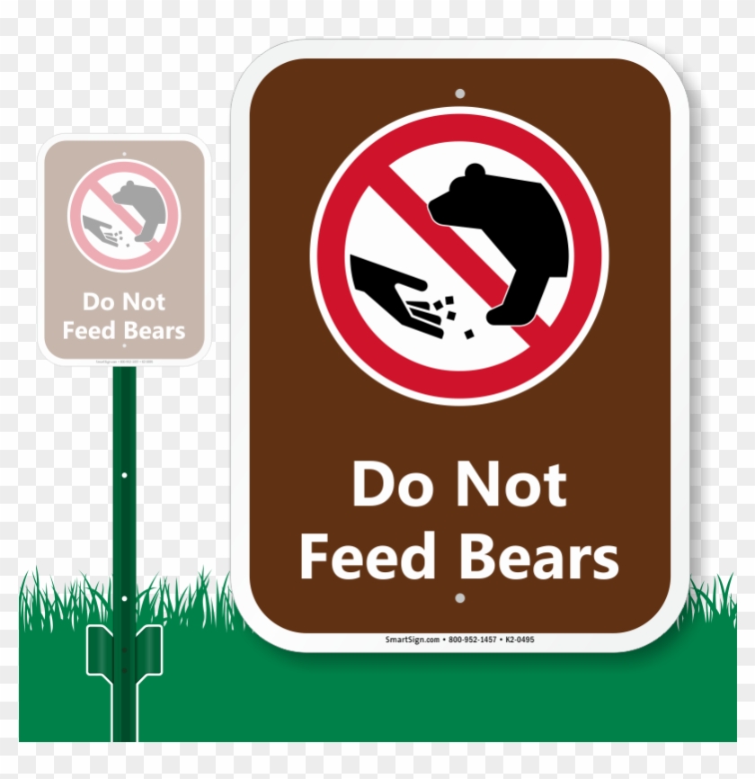 No - Do Not Feed Deer Sign #963370